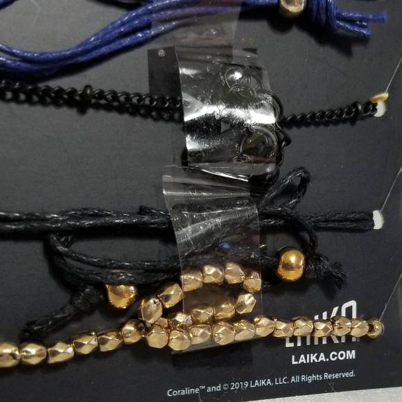 Coraline Dragonfly Button Stars Bracelet Set 4 Piece Bracelets Laika New - Picture 13 of 16